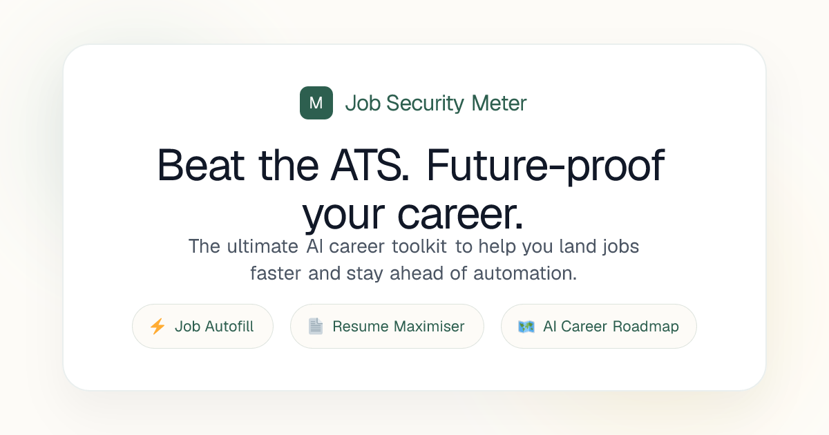 Job Security Meter screenshot 1